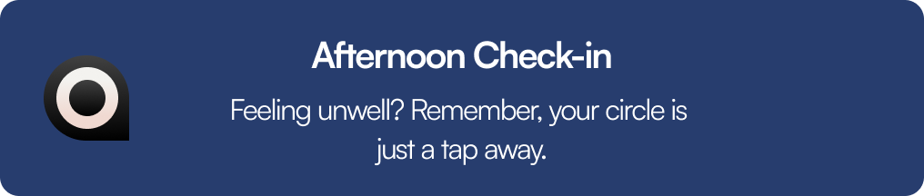 Circle Activity: James activated Find My Squad to locate you
